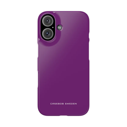 Purple iPhone 16 - Slim Phone Case