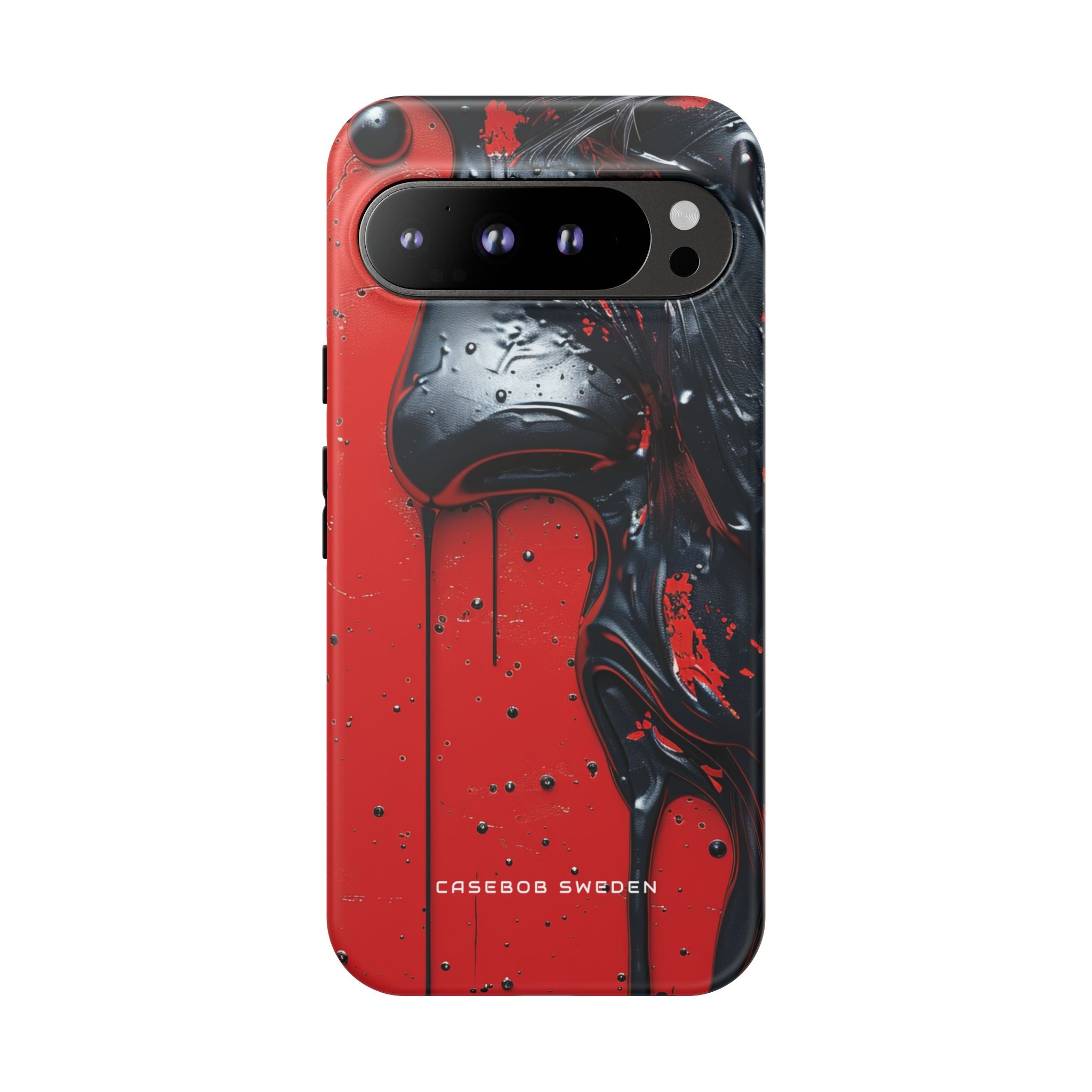 Chaotic Red Surge Google Pixel 9 - Tough Phone Case