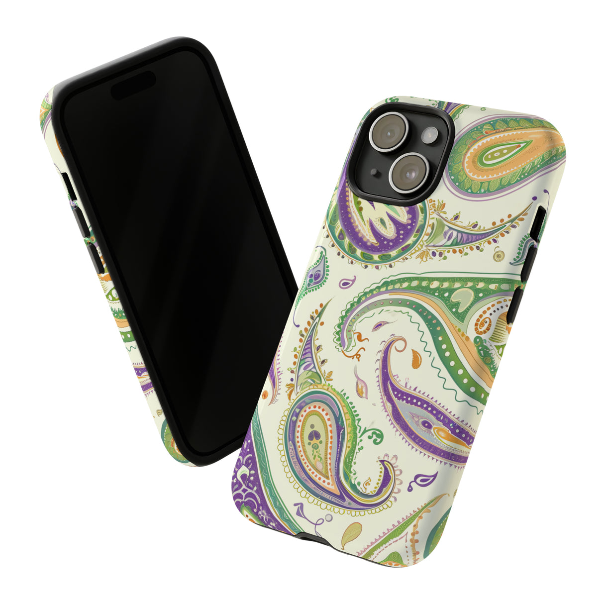 Paisley Pastel Elegance - Protective Phone Case