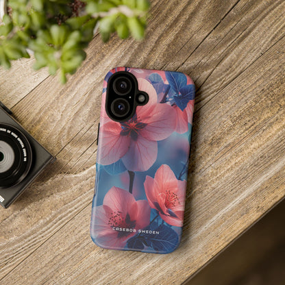 Ethereal Floral Harmony iPhone 16 - Tough Phone Case