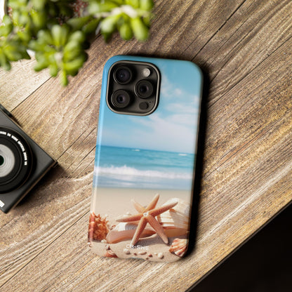 Shells Rest Beneath Waves - iPhone Case