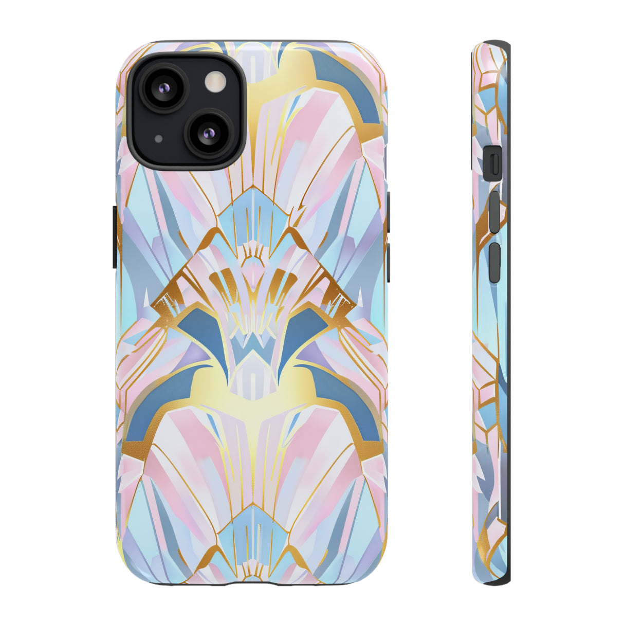 Art Deco Pastel Symmetry - Protective Phone Case