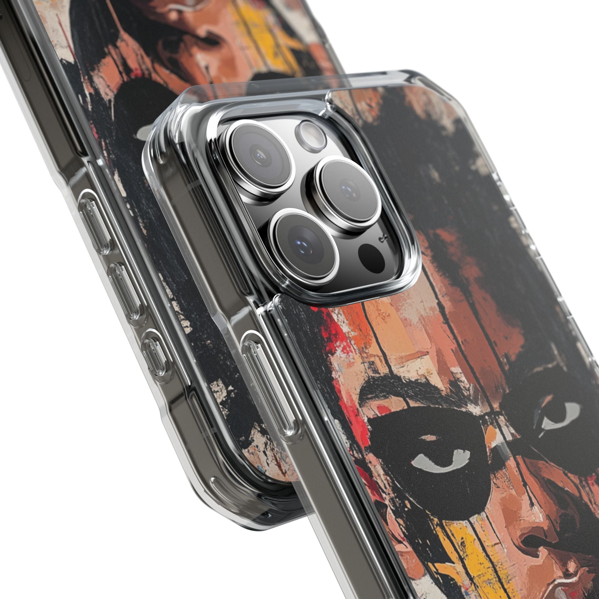Masked Portrait Drips iPhone 16 Pro Max Case - Impact