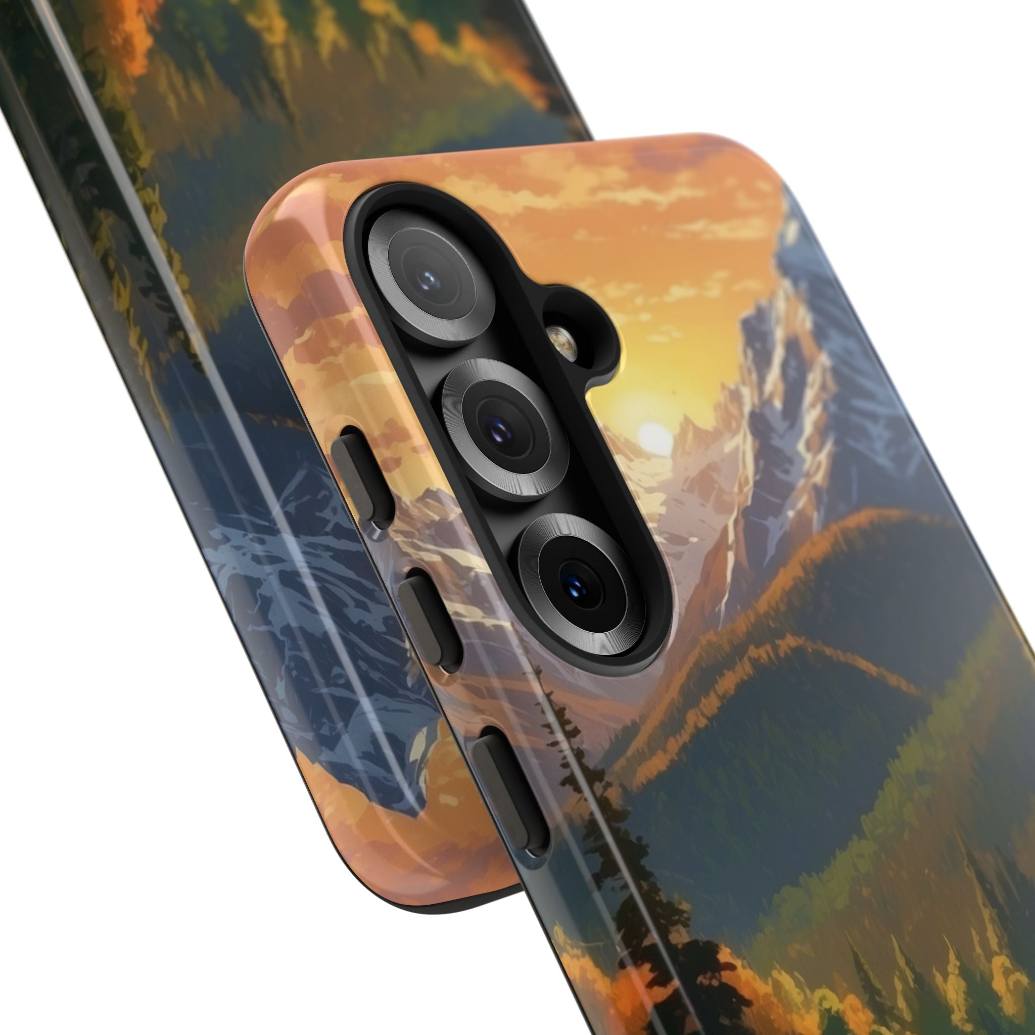 Mountain Reflections Glimmer - Samsung Case