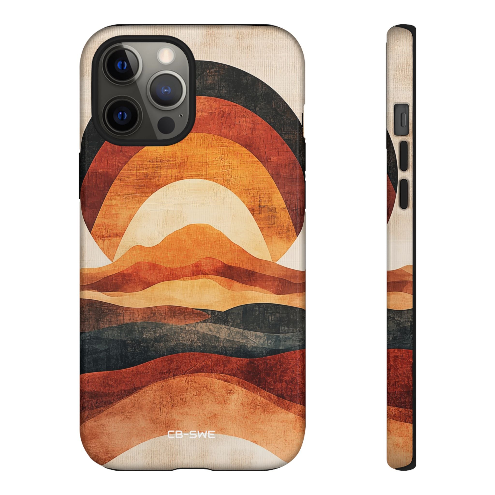 Sunrise Embraces Mountains - iPhone Case