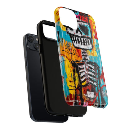 Skeleton Riot iPhone 14 Plus Case - Tough+