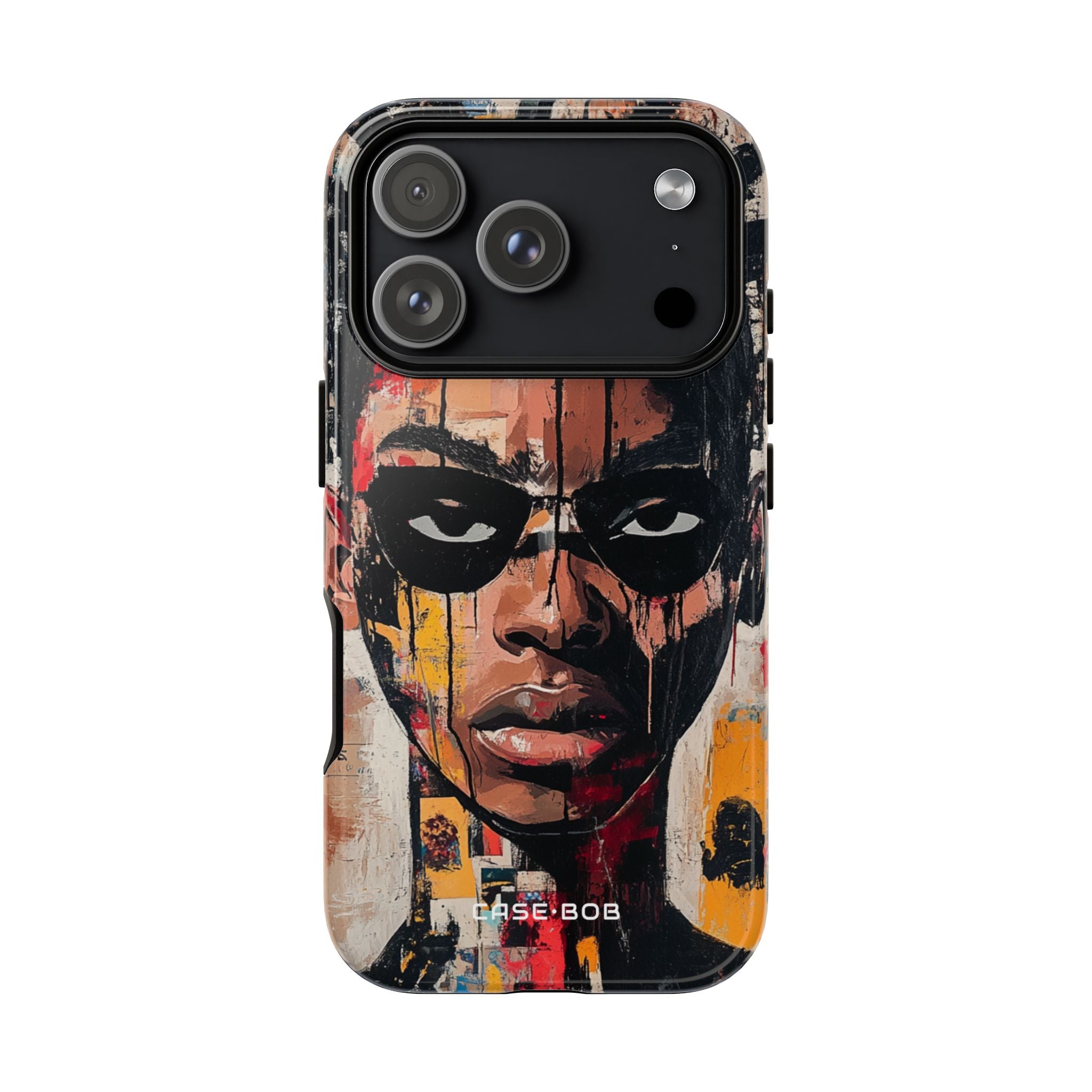 Masked Portrait Drips iPhone 17 Pro Case - Tough