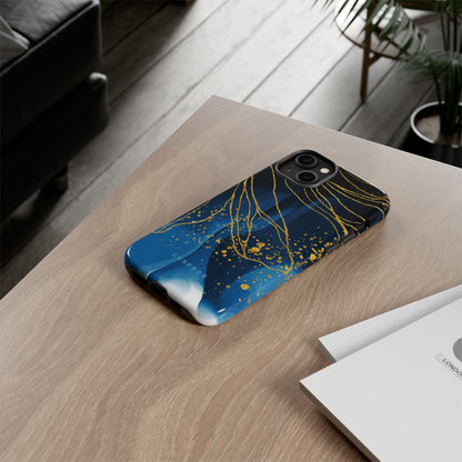 Blue Watercolor Art - Protective Phone Case