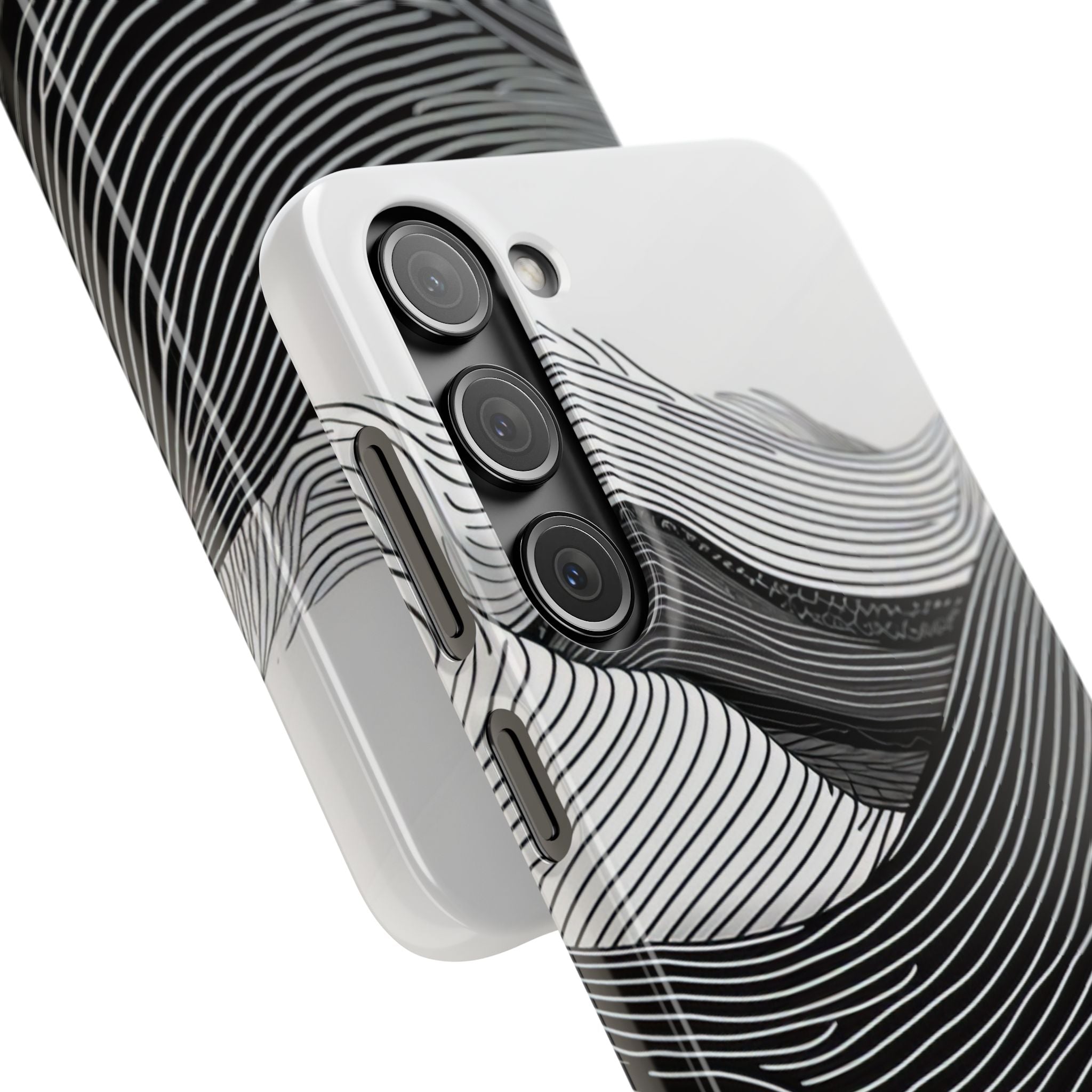 Undulating Horizon Waves Samsung S23 - Slim Phone Case