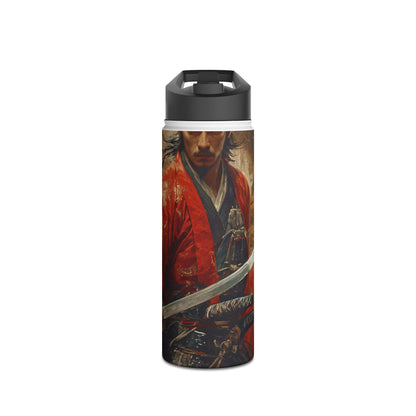 Crimson Samurai - Stainless Steel Water Bottle
