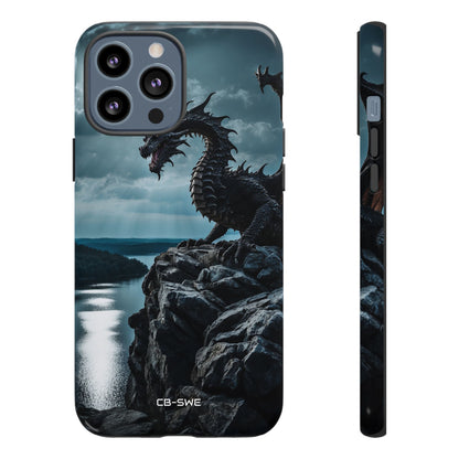 Dragon Soars Moonlight - iPhone Case
