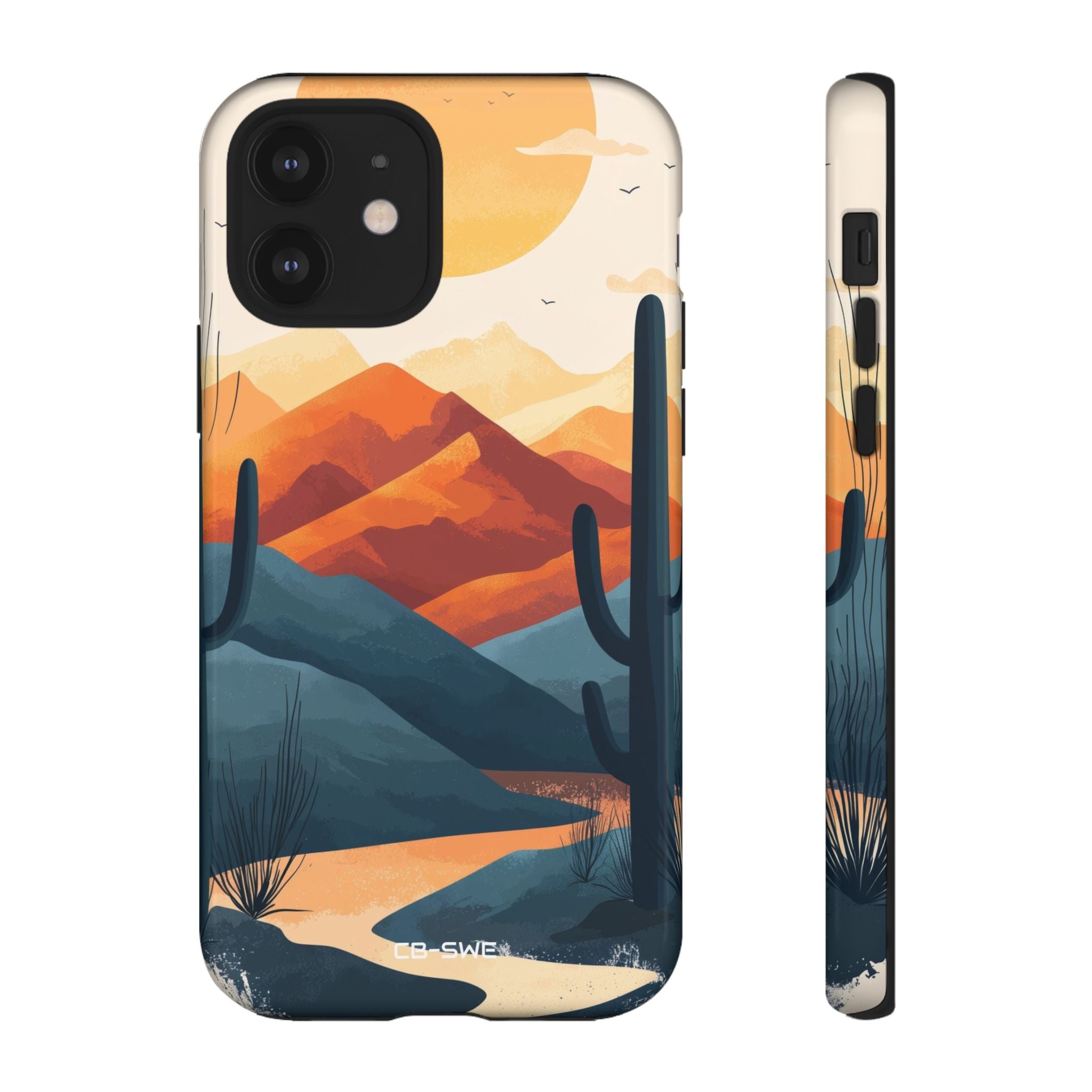 Desert Sunsets Whisper - iPhone Case