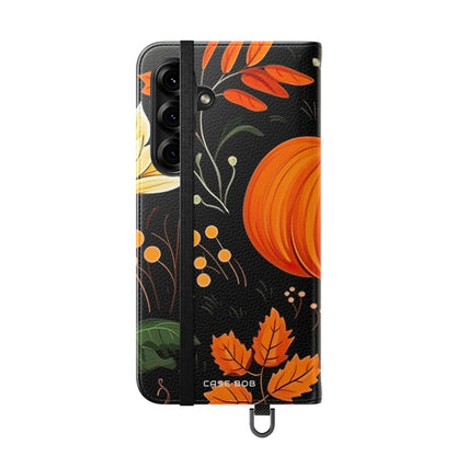 Pumpkin Glow - Samsung S25+ Case - Wallet