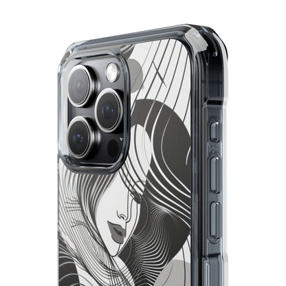 Fluid Noir Rhythm - Phone Case for iPhone