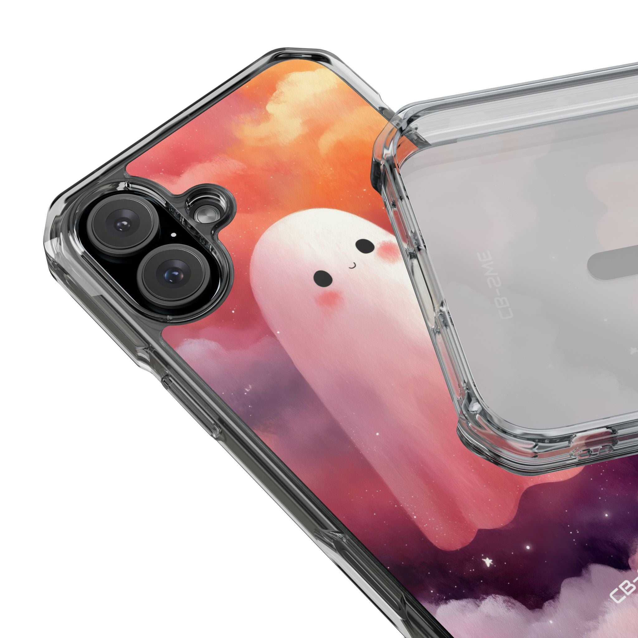 Friendly Ghost Glides iPhone Case - Impact