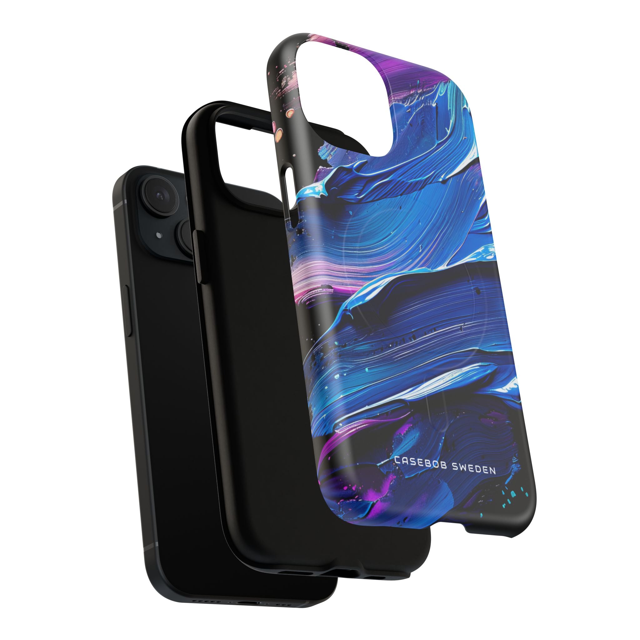 Ethereal Energy Flow iPhone 15 | Tough+ Phone Case