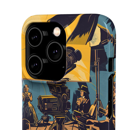 Golden Era Cinematic Spotlight iPhone 14 - Slim Phone Case