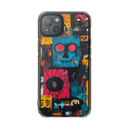 Blue Stitch Smile iPhone 15 Plus Case - Impact