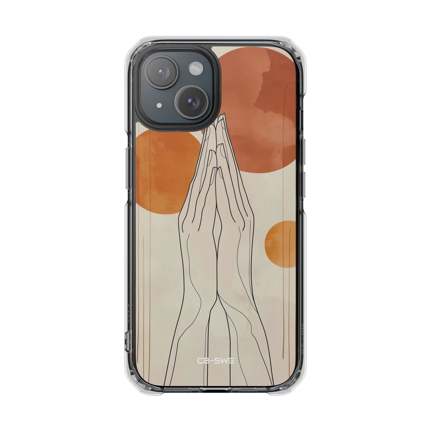 Prayers Encircle Hands iPhone Case - Impact