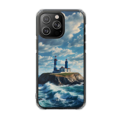 Lighthouse Guards Waves iPhone Case - Impact