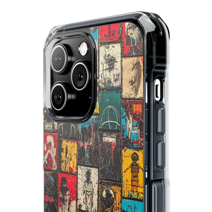 Figured Grid iPhone 14 Pro Max Case - Impact