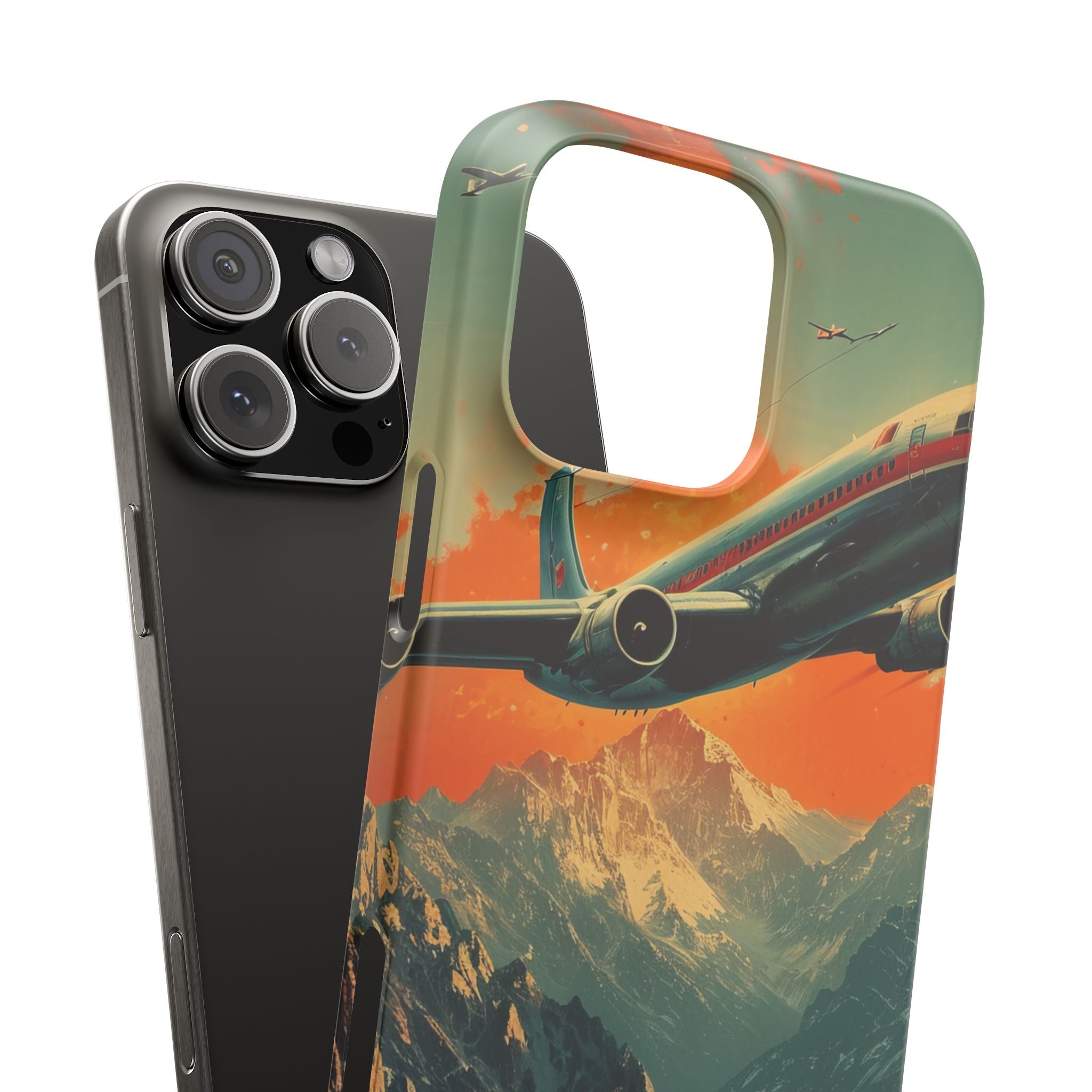 Vintage Skyward Adventure iPhone 16 - Slim Phone Case