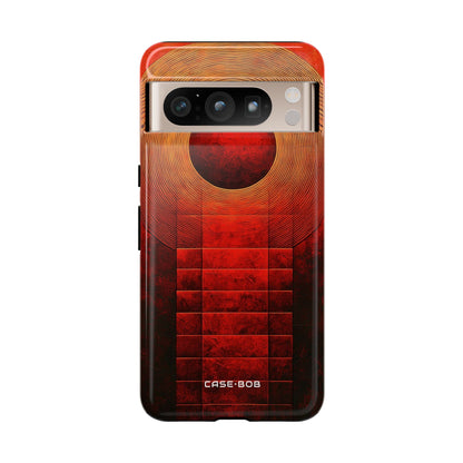 Crimson Orbit Google Pixel 8 Pro Case - Tough