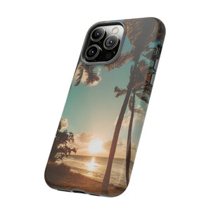 Sundown Palmtrees - Protective Phone Case