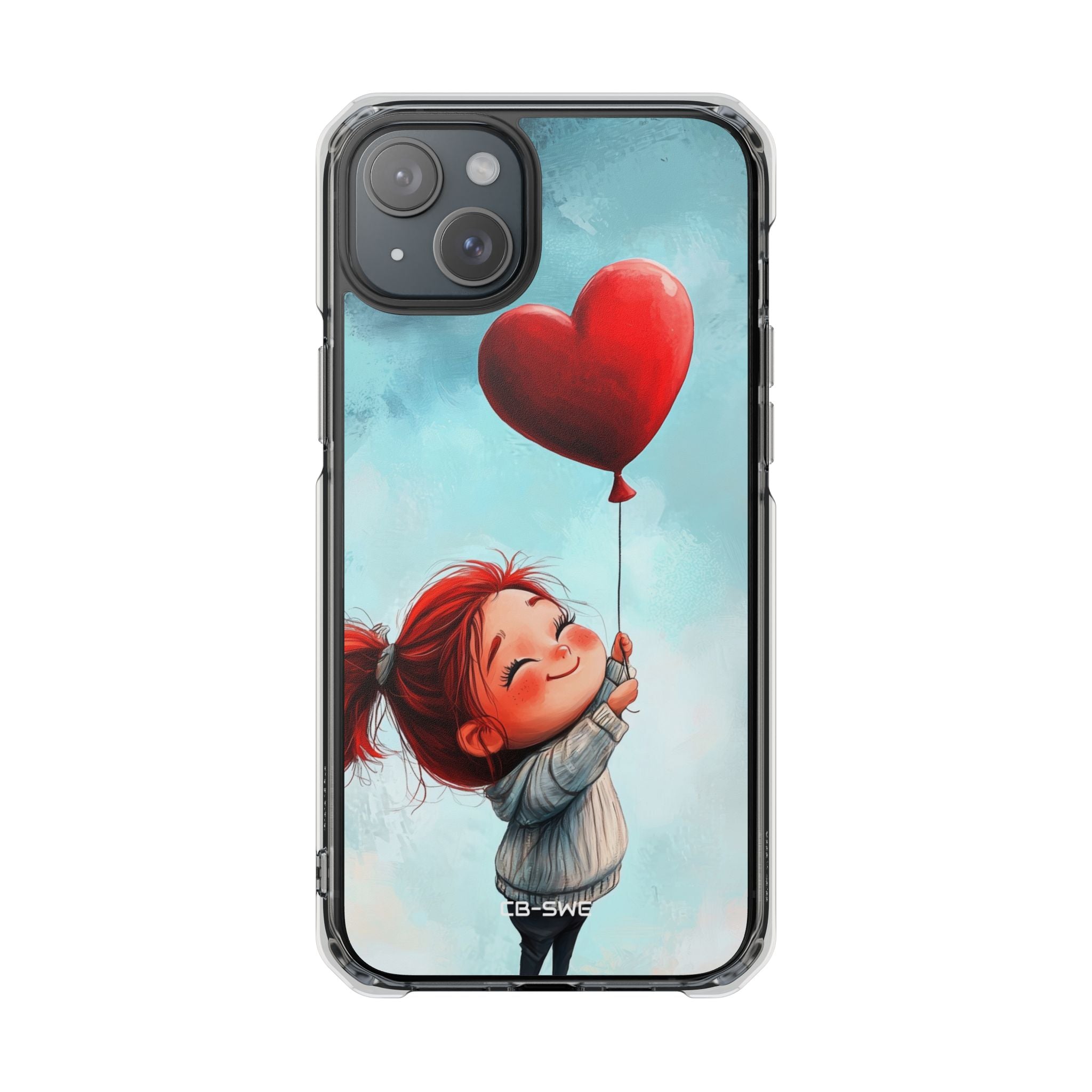Joyful Girl Flies iPhone Case - Impact