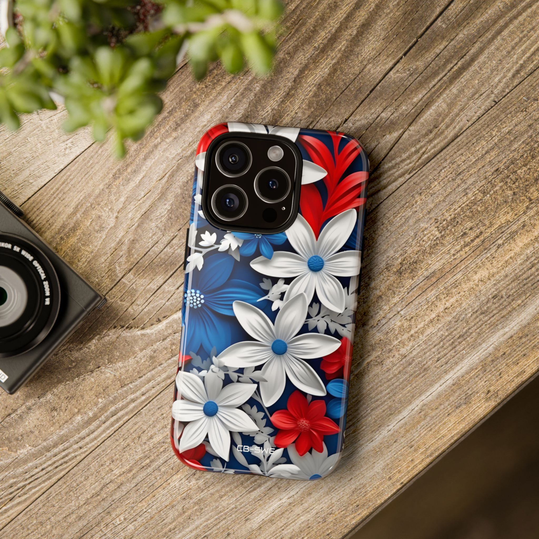 Floral Sculpture Blooms - iPhone Case