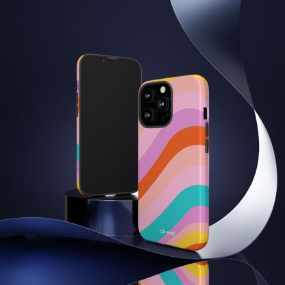 Fluid Color Waves - iPhone Case