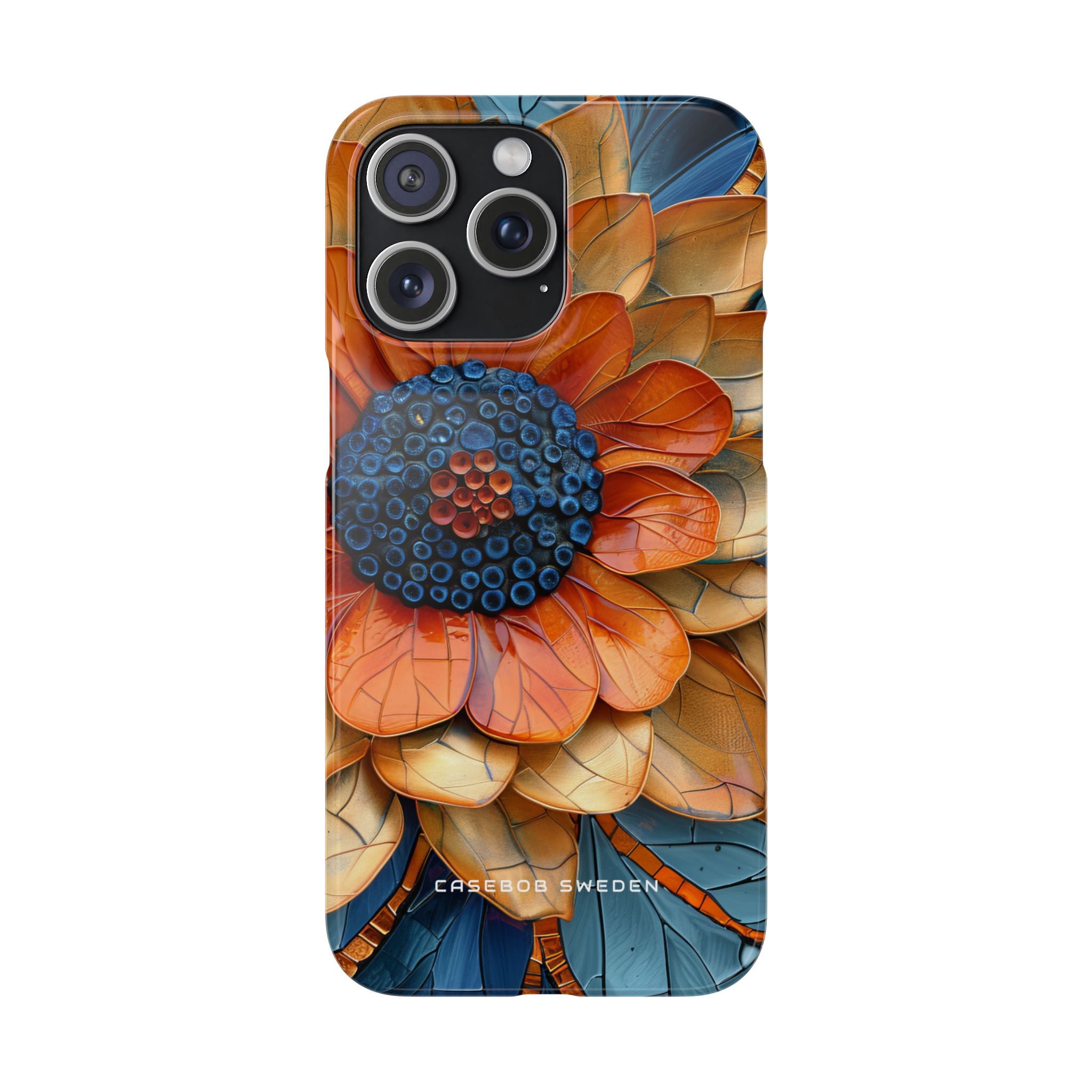 Mosaic Blossom Harmony iPhone 15 - Slim Phone Case