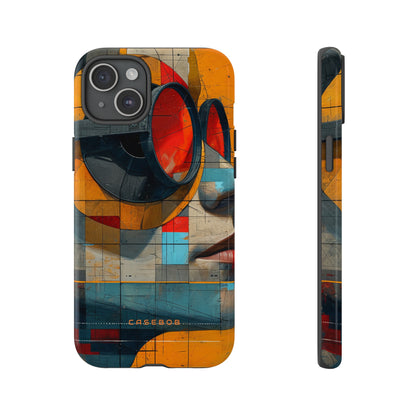 Cartoon Geometry Fusion - Protective Phone Case