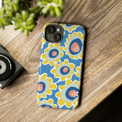 Summer Happy Flower - Protective Phone Case