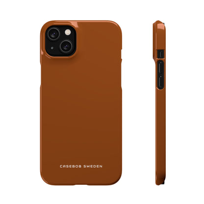 Saddle Brown iPhone 14 - Slim Phone Case