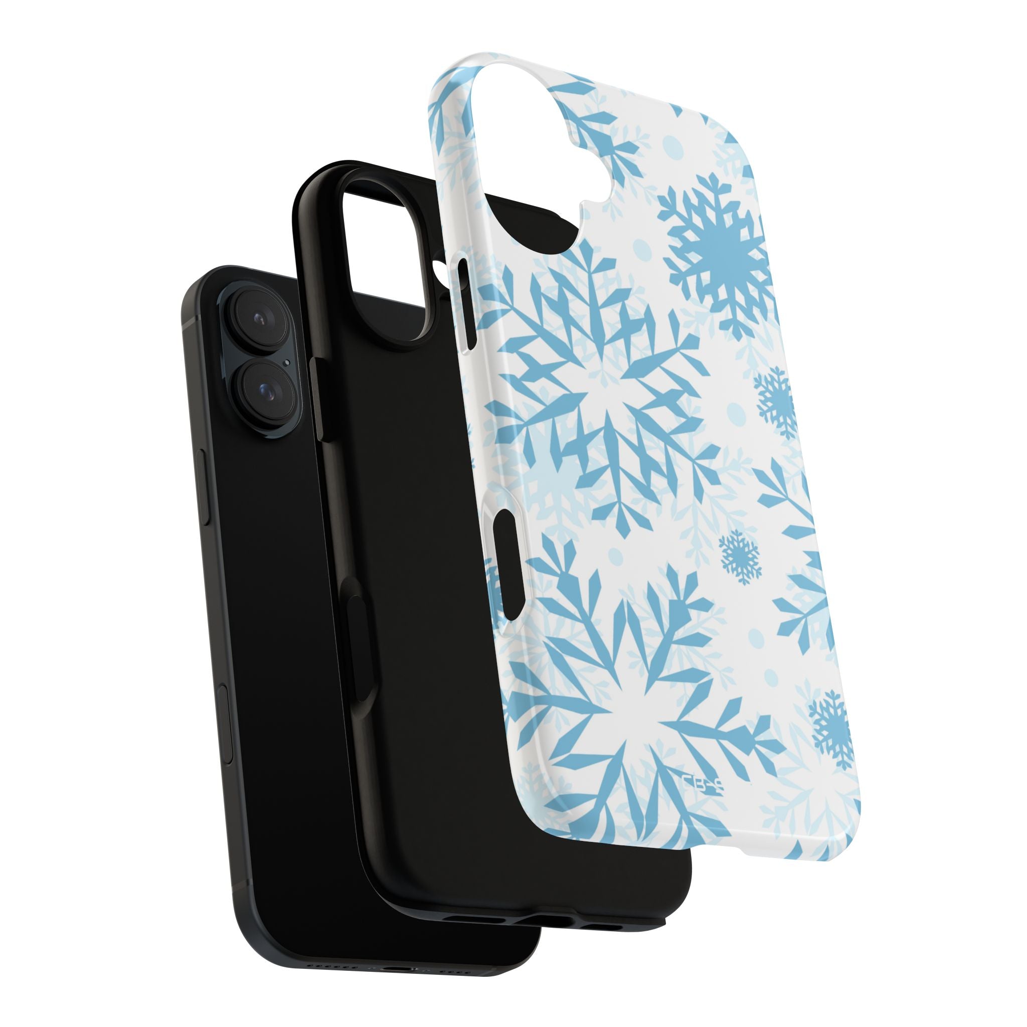 Winter Snowflake Symphony - iPhone Case