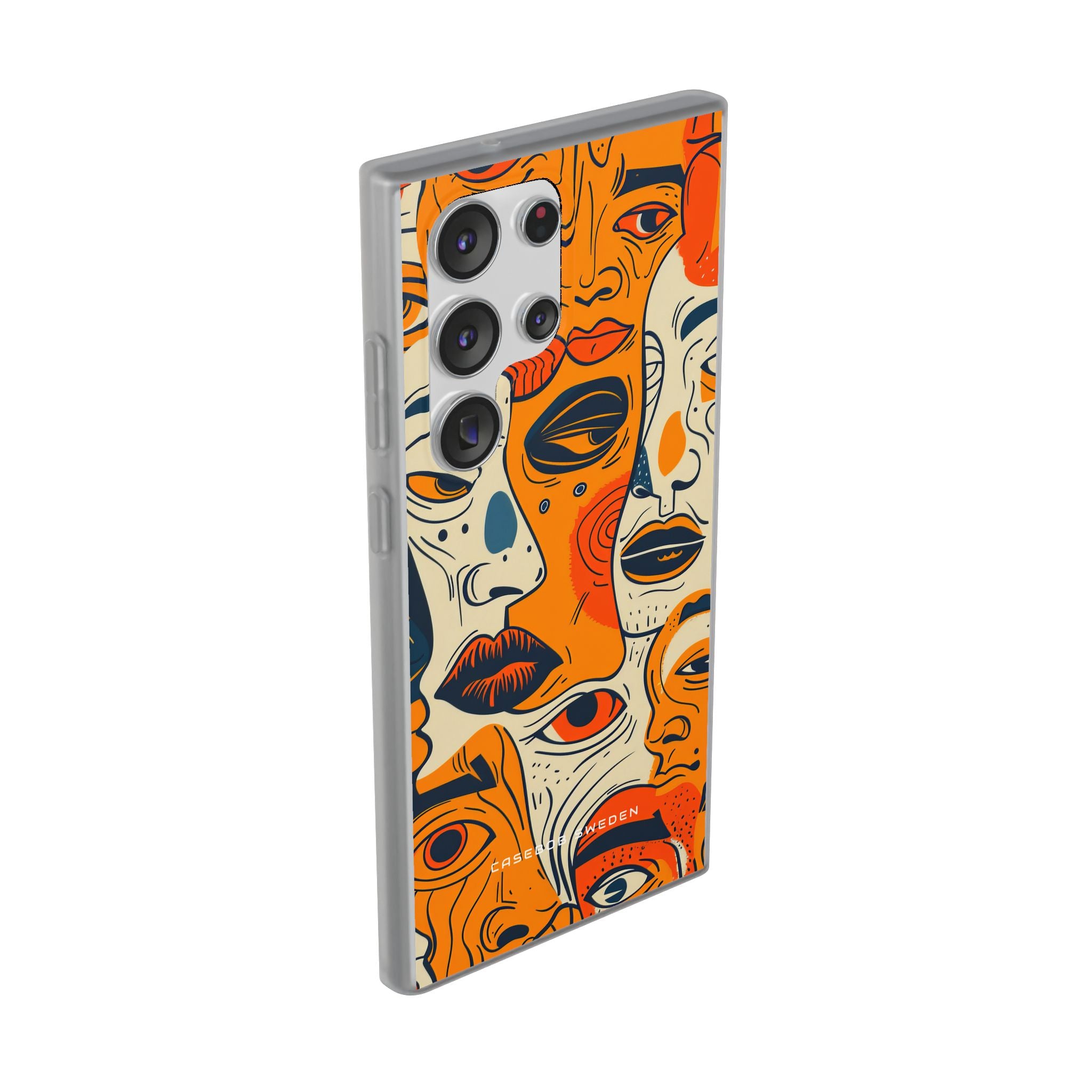 Gradient Face Mosaic Samsung S23 - Flexi Phone Case