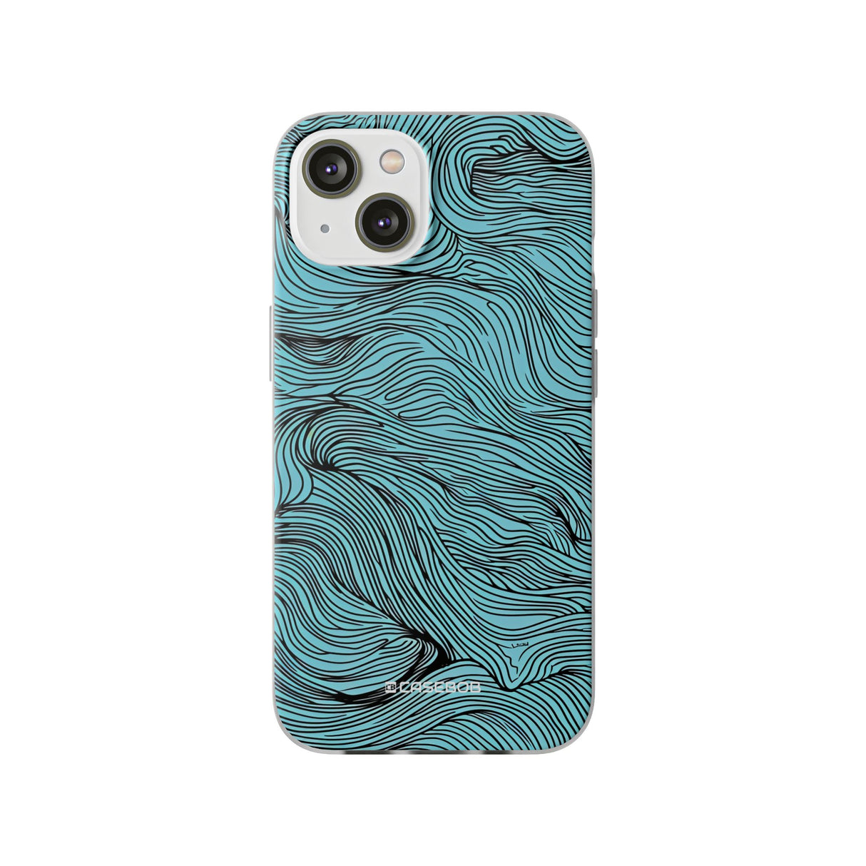 Wavy Serenity | Flexible Phone Case for iPhone