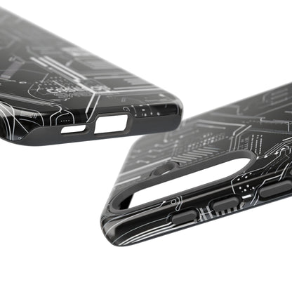 Griglia Circuitale Futuristica Samsung S25 - Tough