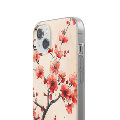 Blossom Shadow iPhone 14 Plus Case - Soft