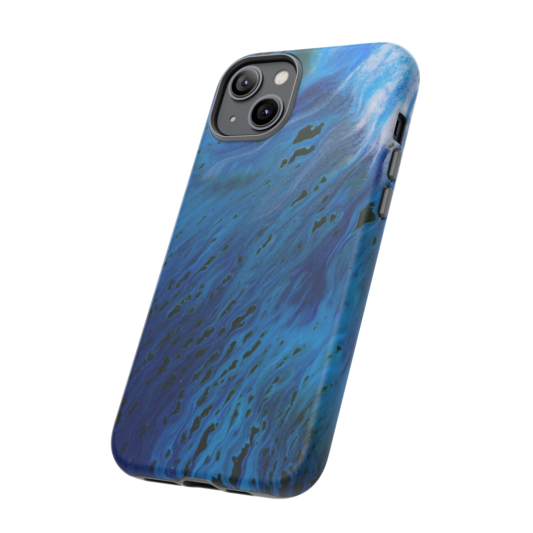 Blue River Ink Art - Protective Phone Case