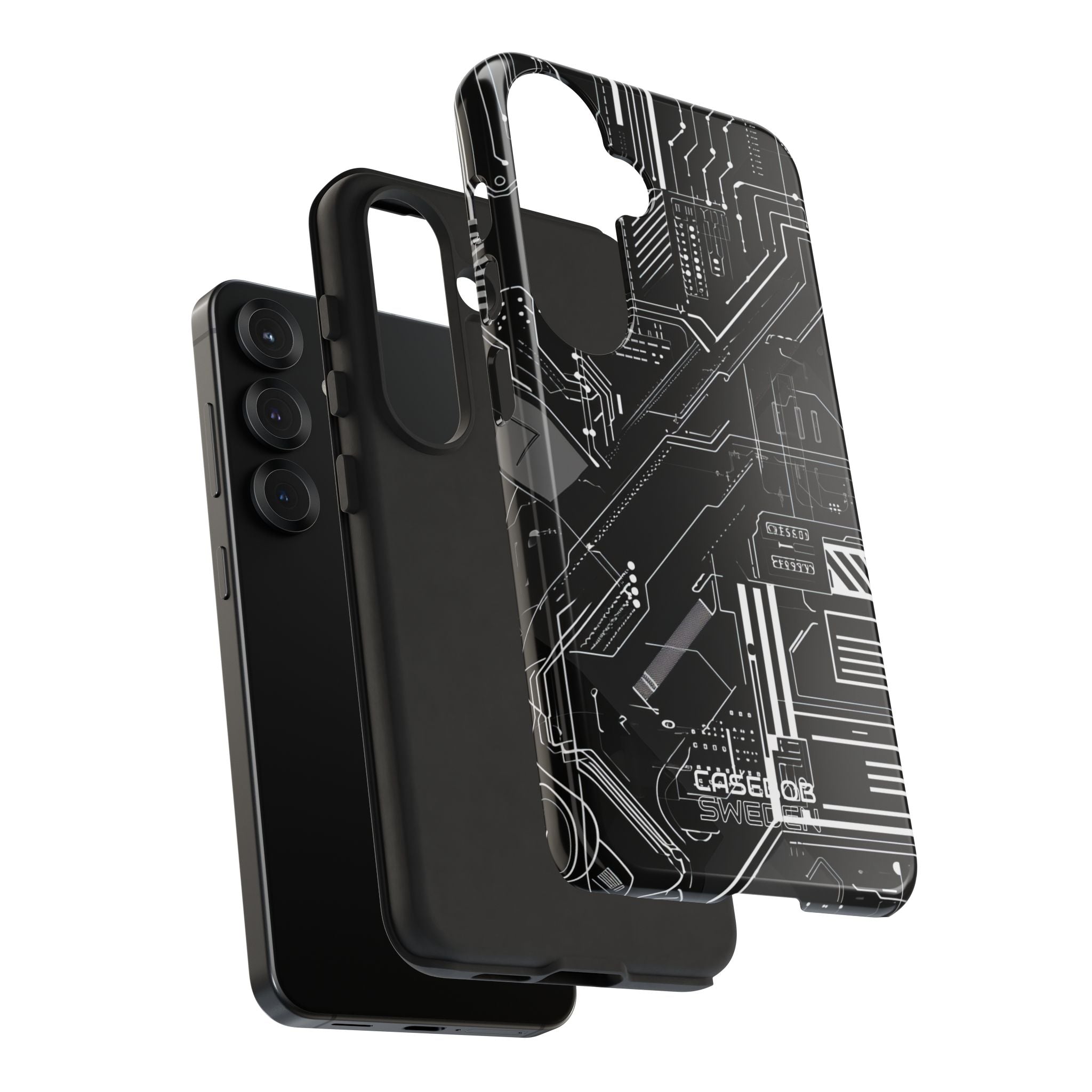 Griglia Circuitale Futuristica Samsung S25 - Tough