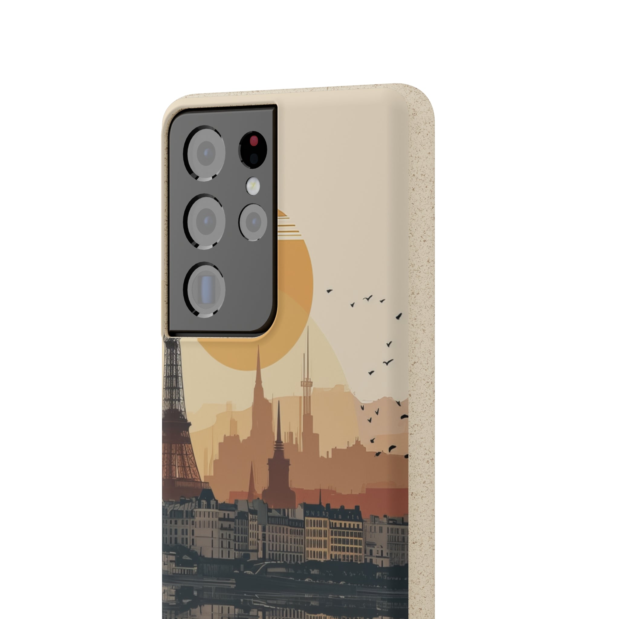 Parisian Sunset Serenity | Biodegradable Phone Case