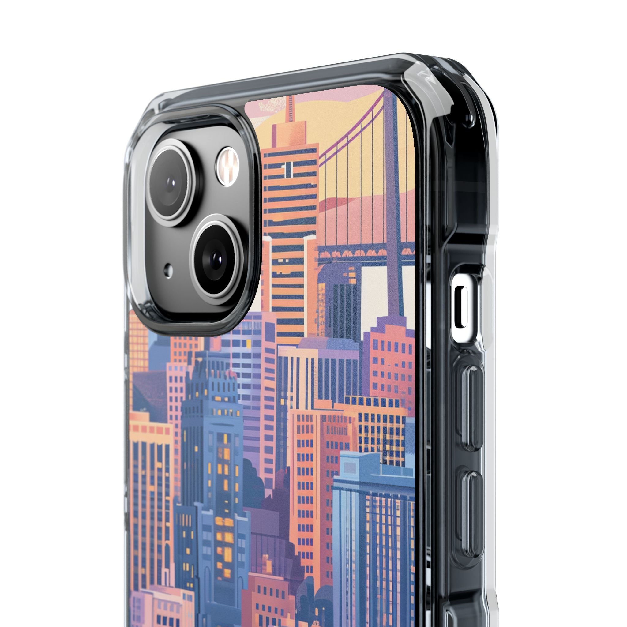 Urban Energy - Clear Impact iPhone 14 Phone Case