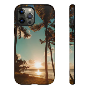 Sundown Palmtrees - Protective Phone Case