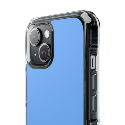 French Sky Blue - Clear Impact iPhone 15 Phone Case