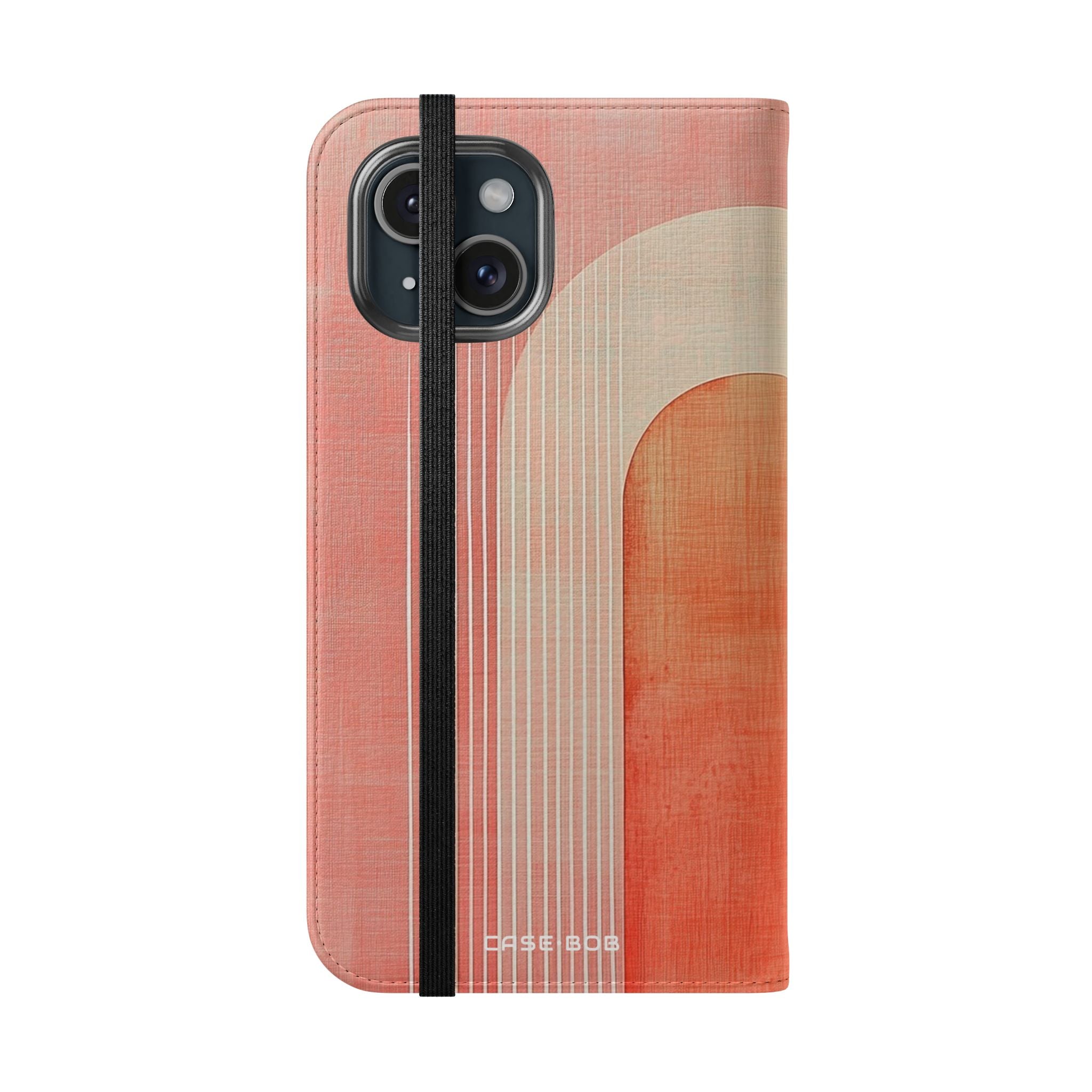 Crimson Archways - iPhone 15 Case - Wallet