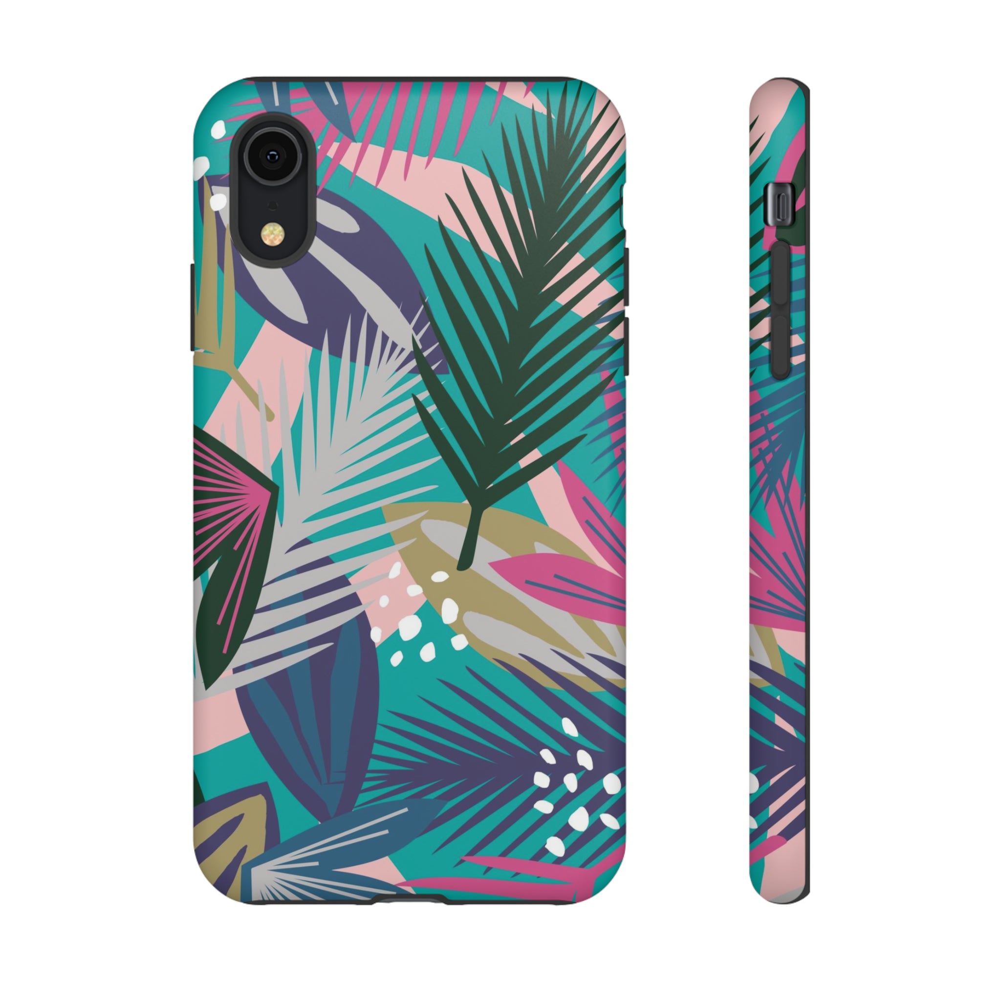 Tropical Leaf Loki - Protective Phone Case