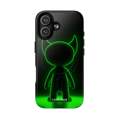 Neon Horned Glow iPhone 17 Case - Tough+