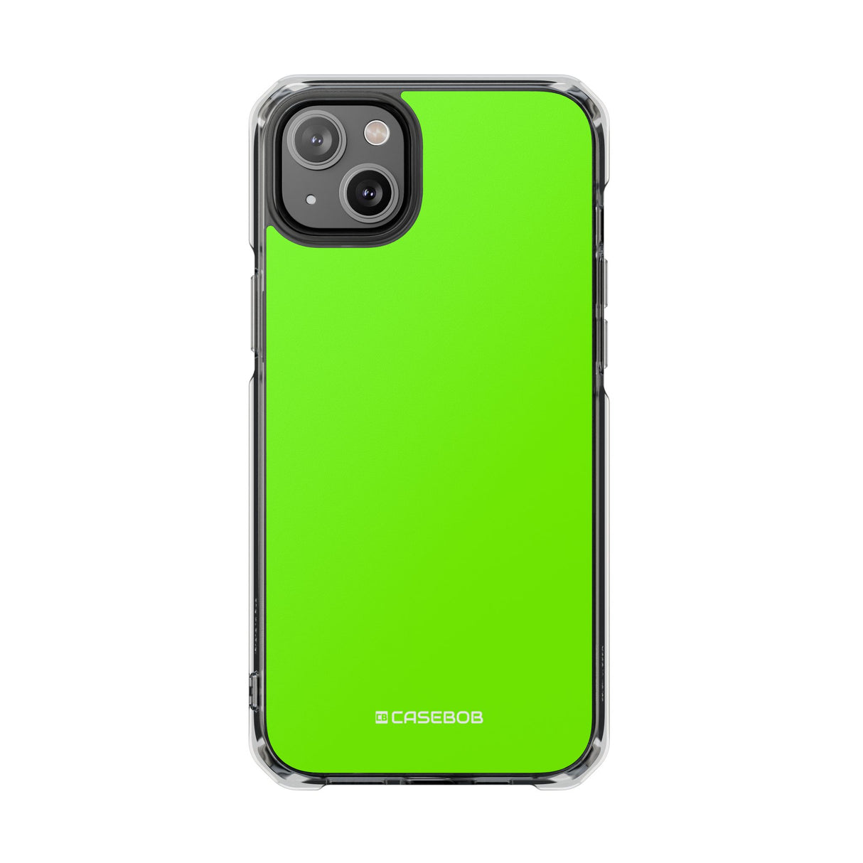 Lawn Green | Phone Case for iPhone (Clear Impact Case - Magnetic)